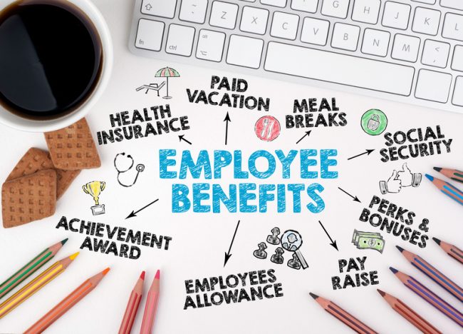 employee benefits chart